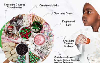 Christmas-Themed Dessert Charcuterie Board Recipe